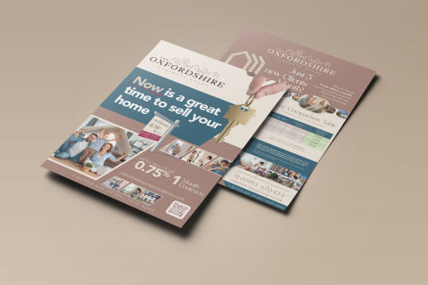 The Oxfordshire Property Agent Flyer Design