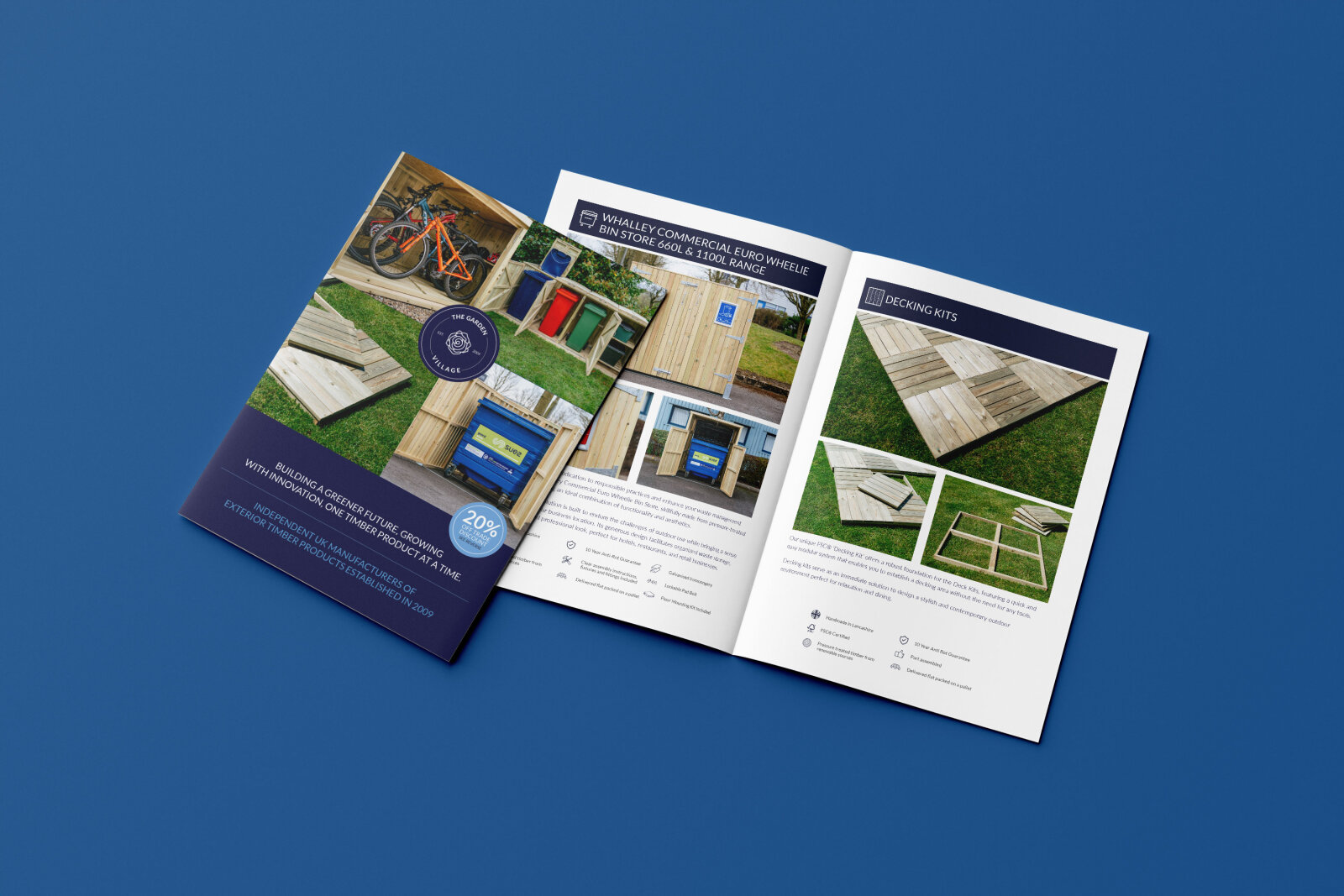 Brochure Design For The Garden Village