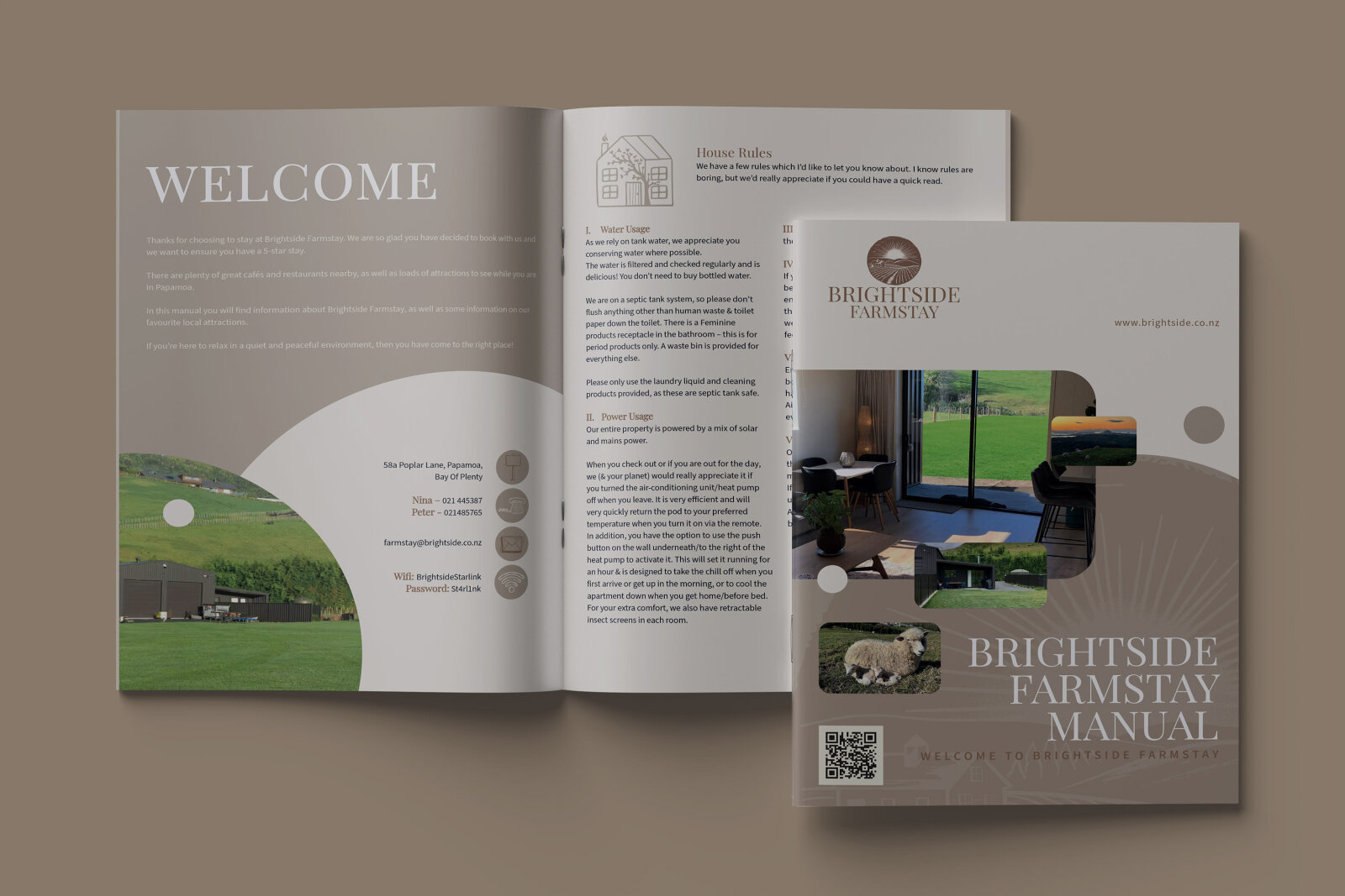 Manual Brochure Design
