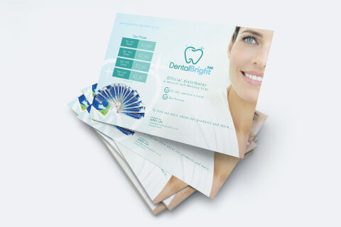 Dental Bright 360 Flyer Design