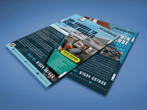 Drainage Consultants Flyer Design