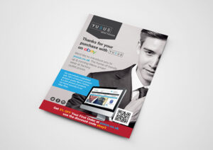 YUSUS Ebay Mens Fashion Thank You Flyer Design