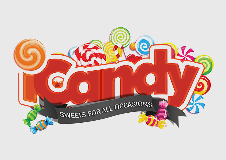 I Candy Sweets For All Occasions Logo Design