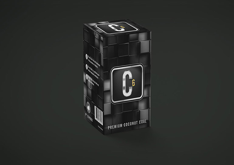 C6 Coconut Coal Packaging Design