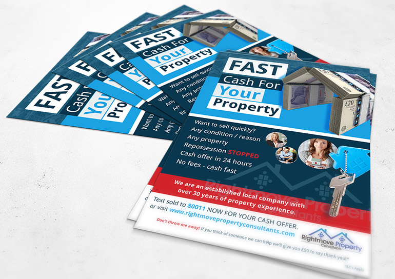 Rightmove Property Consultants Property Selling Flyer Design