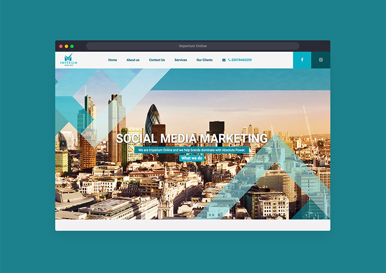 Imperium - Marketing Web Design