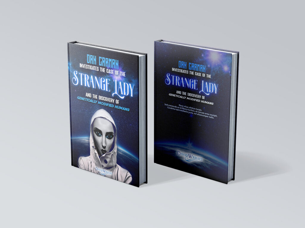 Alternative Strange Lady Book Cover Design