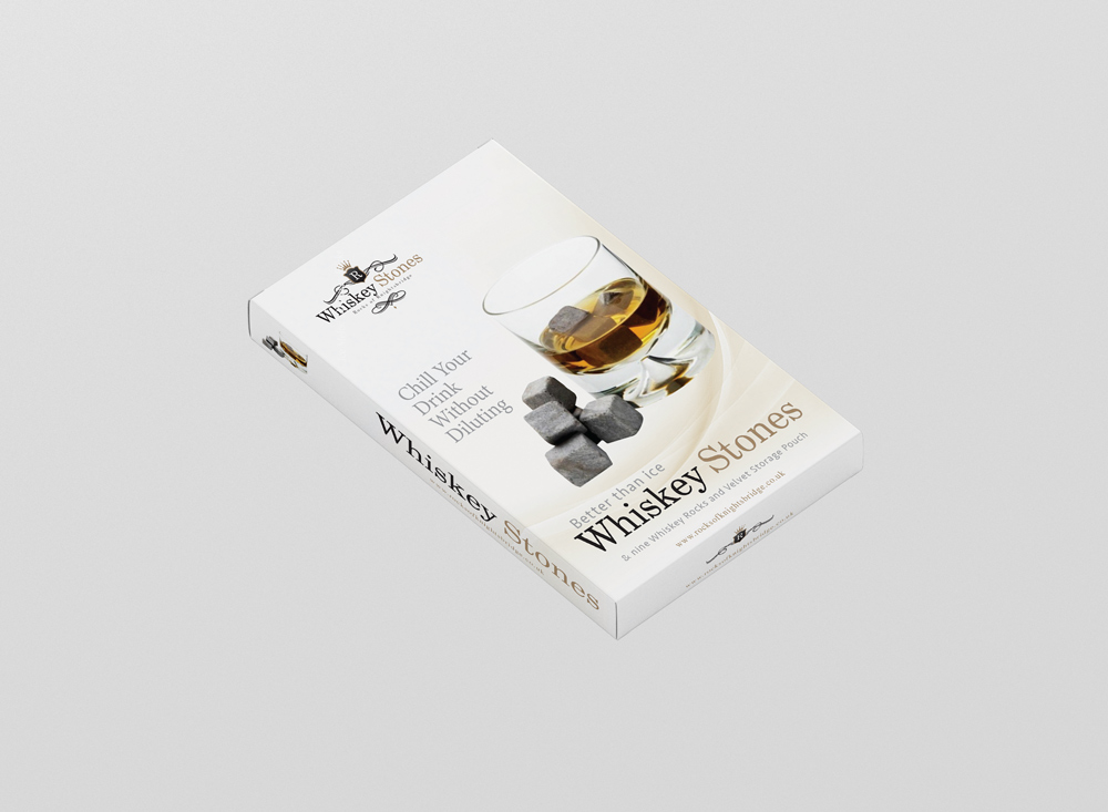 Knightsbridge Whisky Stones Packaging Design