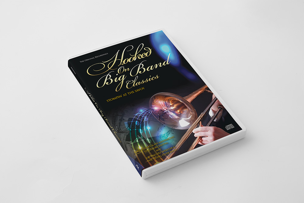 Hooked on Big Band Classics CD Cover Design