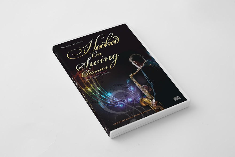 Hooked On Swing Classics CD Cover Design