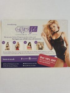 Kara Si Lingerie Flyer Design