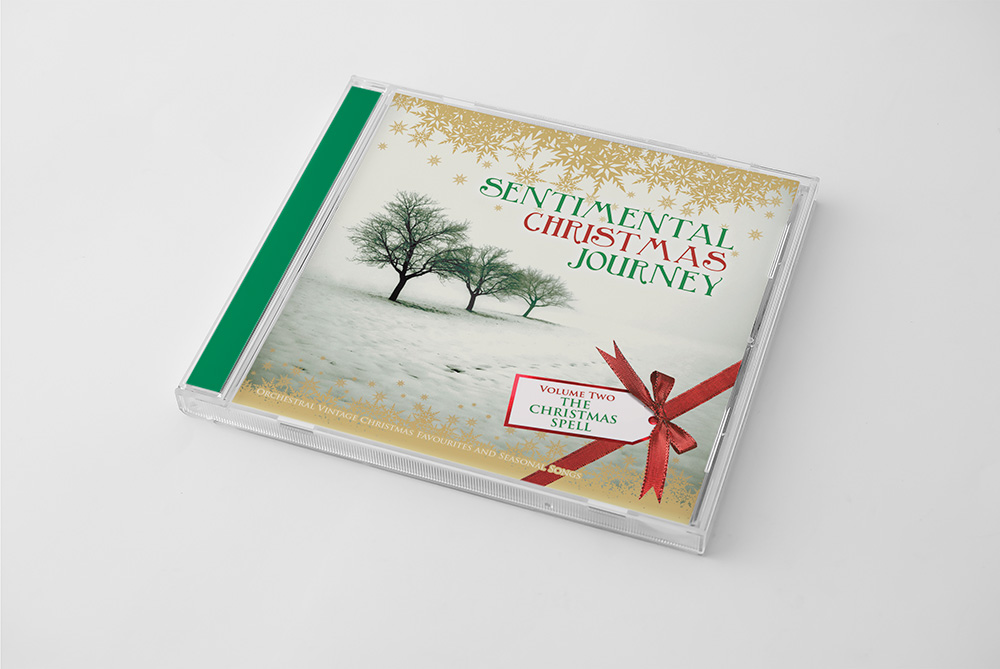 Sentimental Christmas Journey Volume 2 CD Cover Design