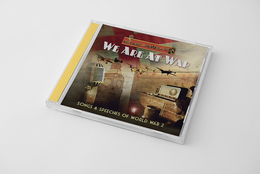 VRD We Are At War CD Cover Design