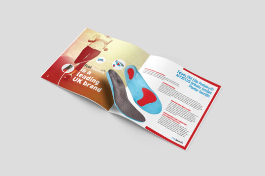 Foot Soothers Brochure Design