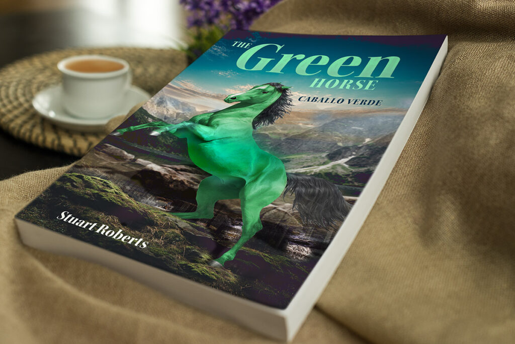 The Green Horse Book Cover Design