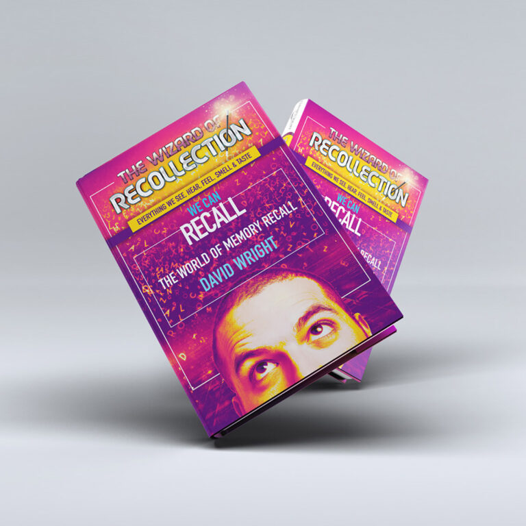 The Wizard Of Recollection Book Design Cover