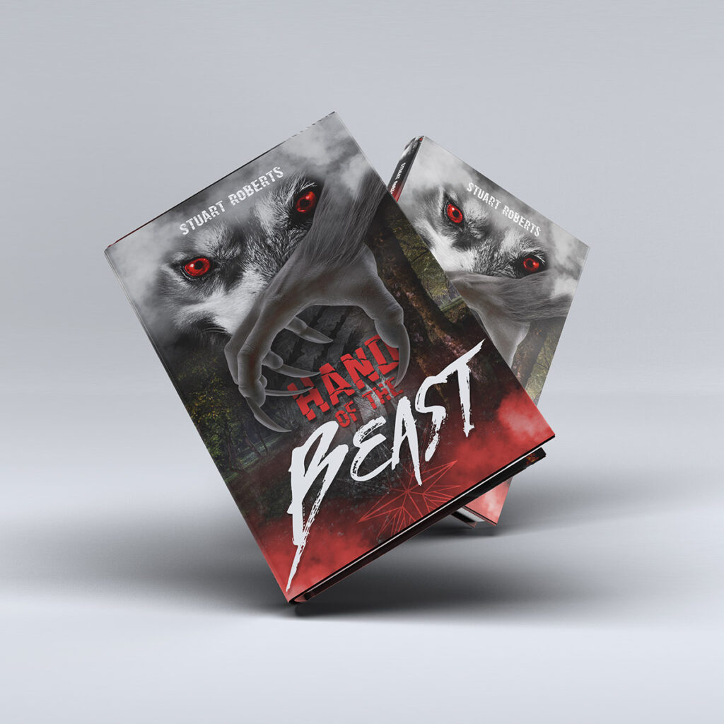 Hand of The Beast Book Cover Design