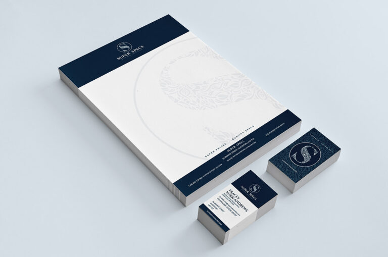 Super Specs Business Stationery Design