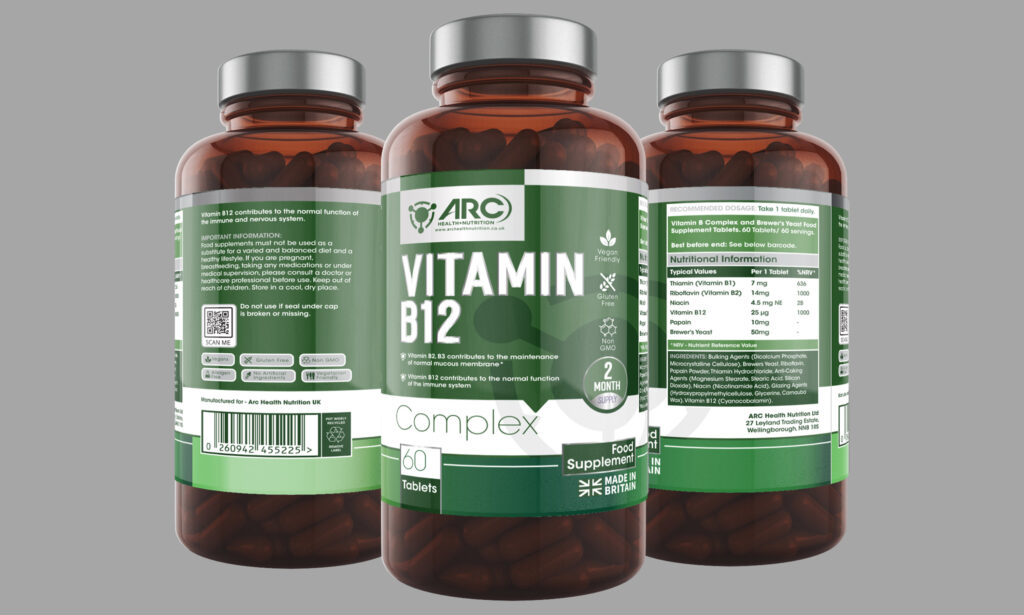 Arc Nutrition - Vitamin B12 Supplement